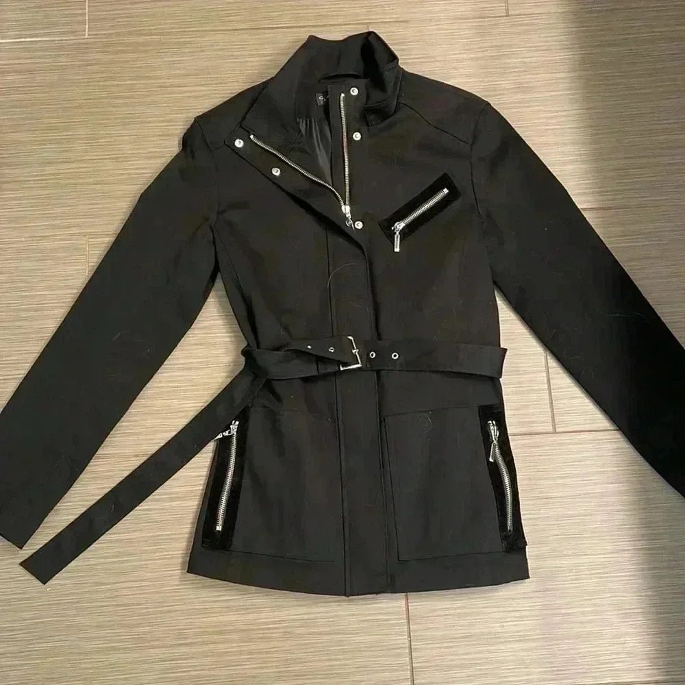 Nordstrom’s Gallery trench coat- black